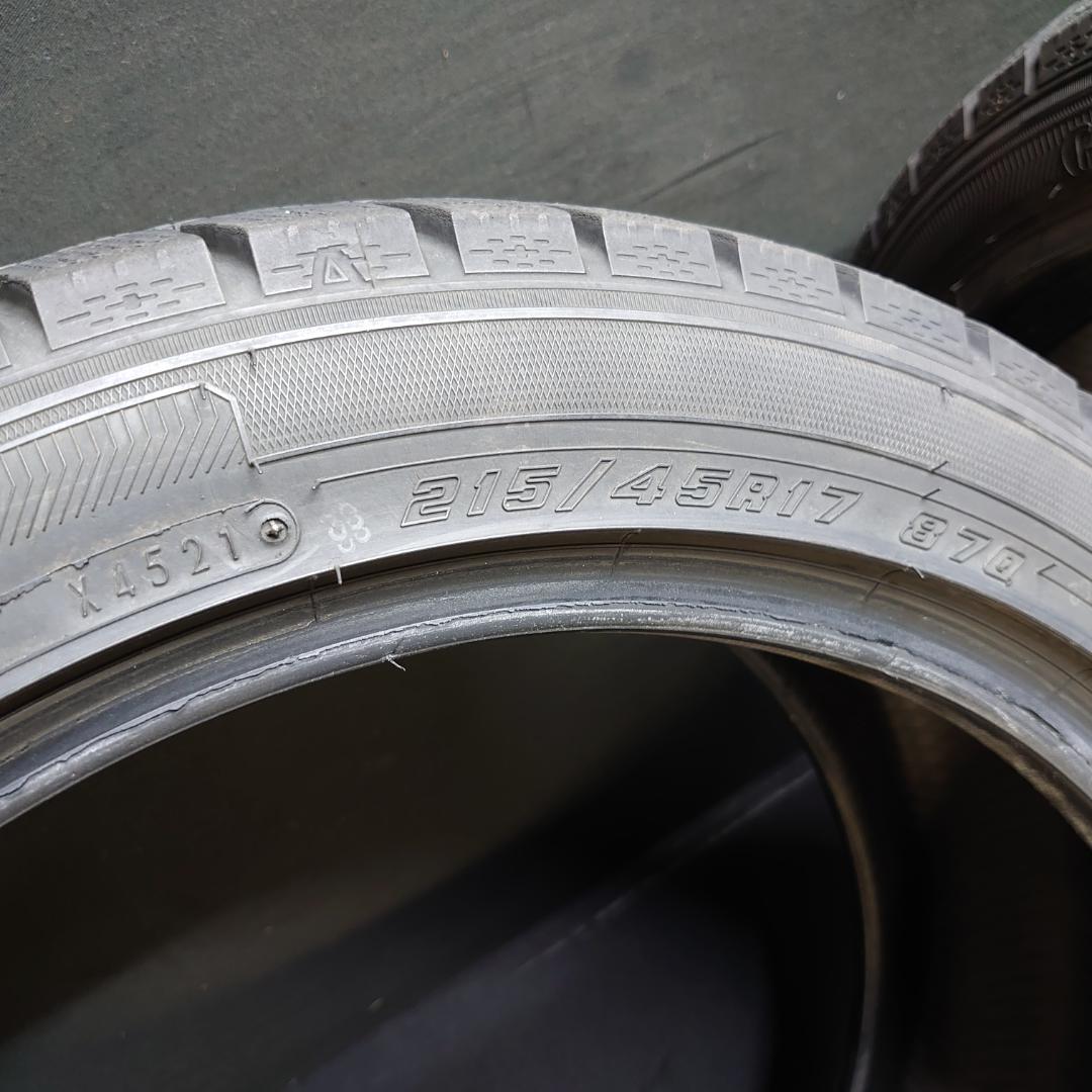 2021年製 グッドイヤー アイスナビ7 215/45Ｒ17 4本 #25130