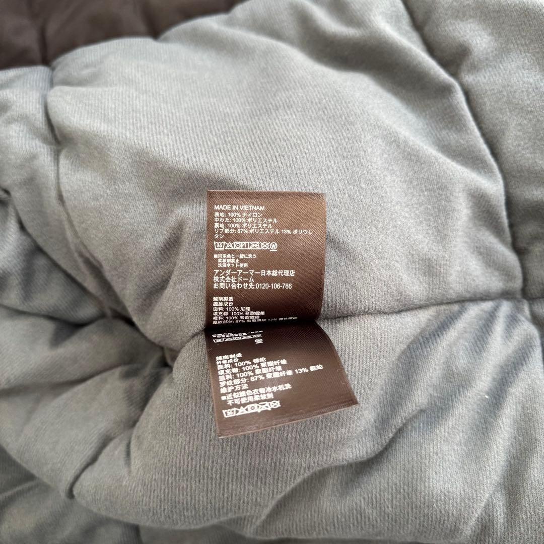 【新品タグ付き】UNDER ARMOUR ベンチコート XLブラック 男女兼用