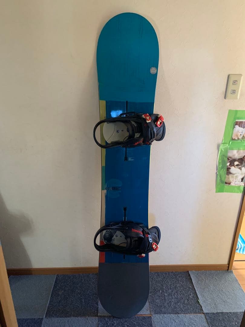 BURTON CUSTOM 156 ミッションビンディング付き