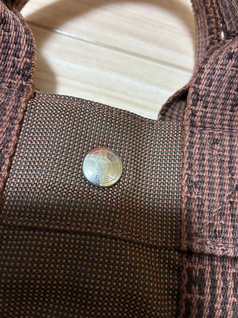 エルメス エールライン　ブラック　ブラウン　PM ハンドバッグ　2点セット