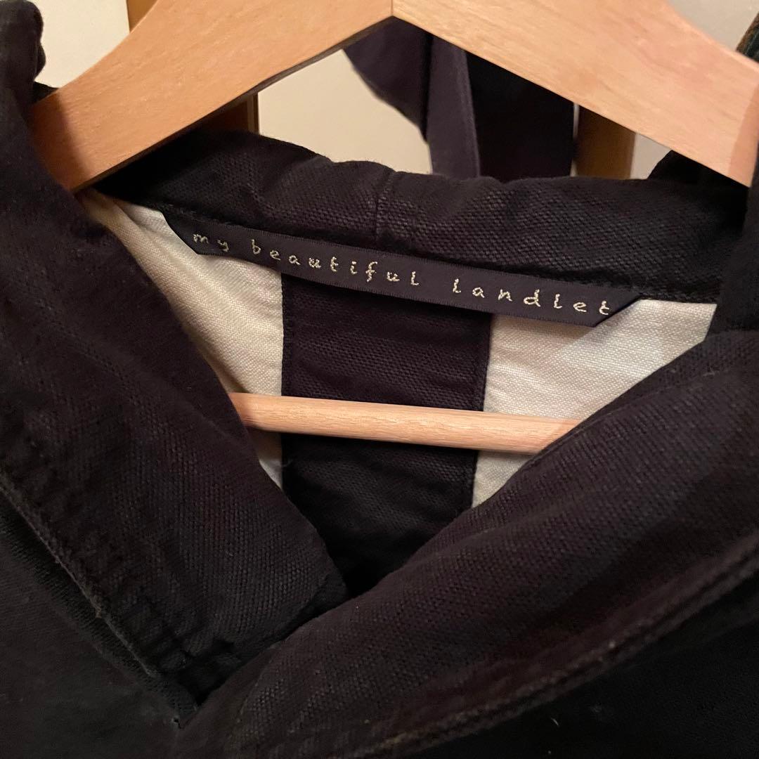 【本日限定価格】my beautiful landlet ロングコート ブラック