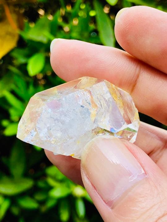 天然石ハーキマーダイヤモンド原石 置物 素材 ルース