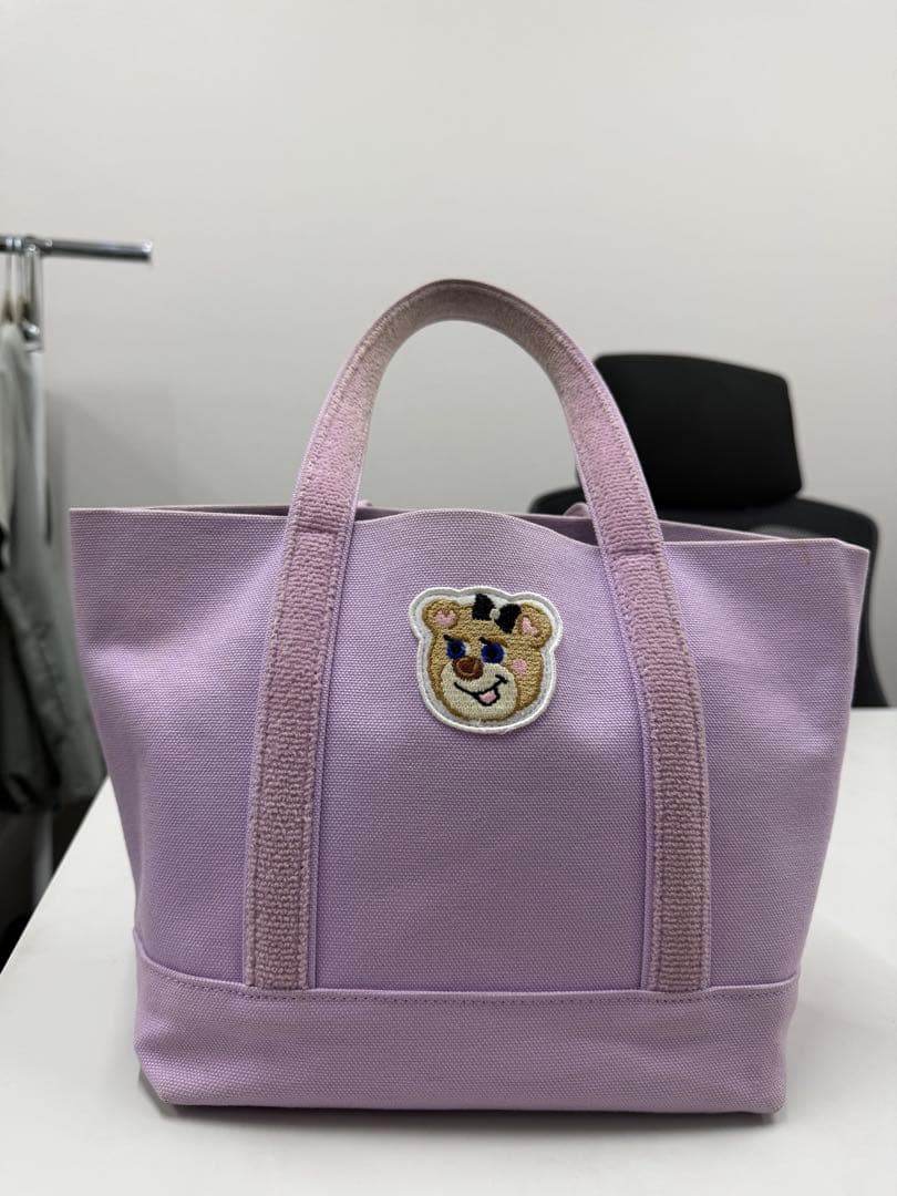 オールドテディガール　ワッペントートバッグ　L/OTG-243040