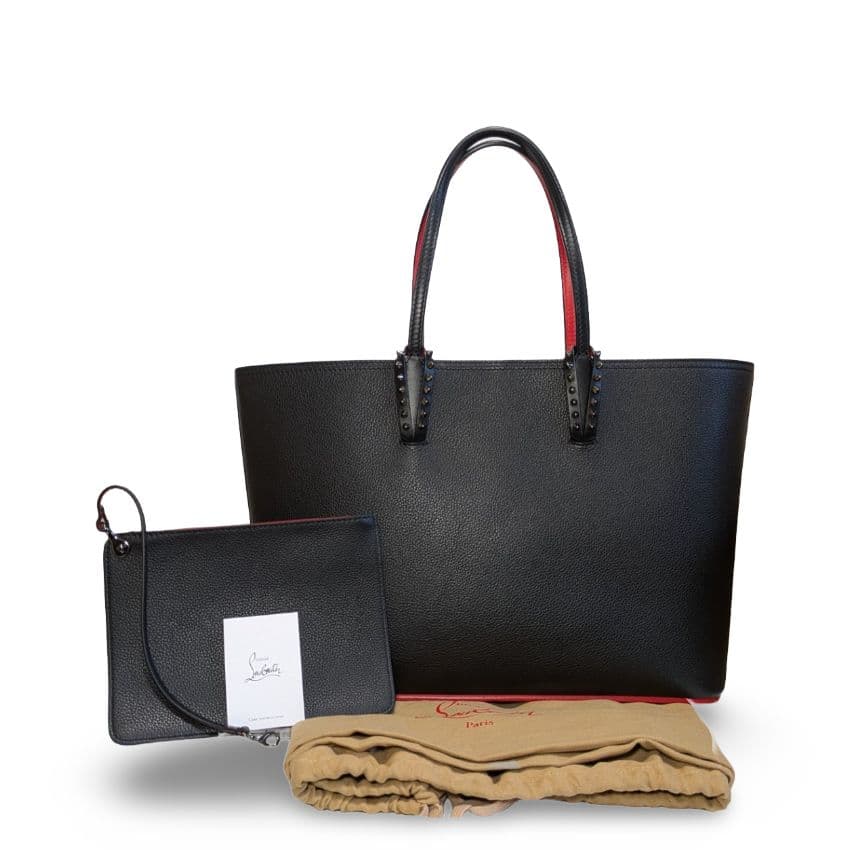 【極美品】Christian Louboutin Cabataトートバッグ 黒