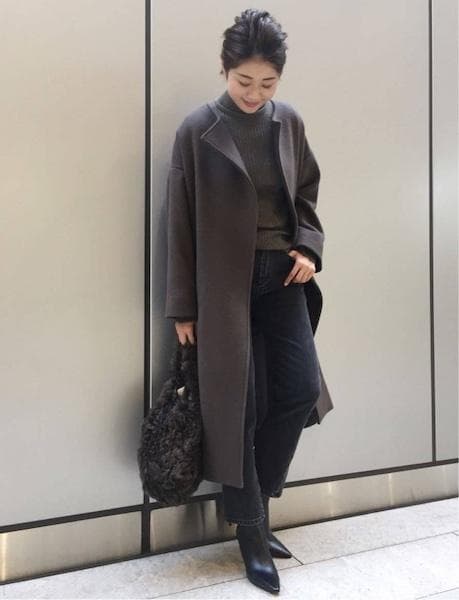 アパルトモン AP STUDIO Oversized Lamb Coat