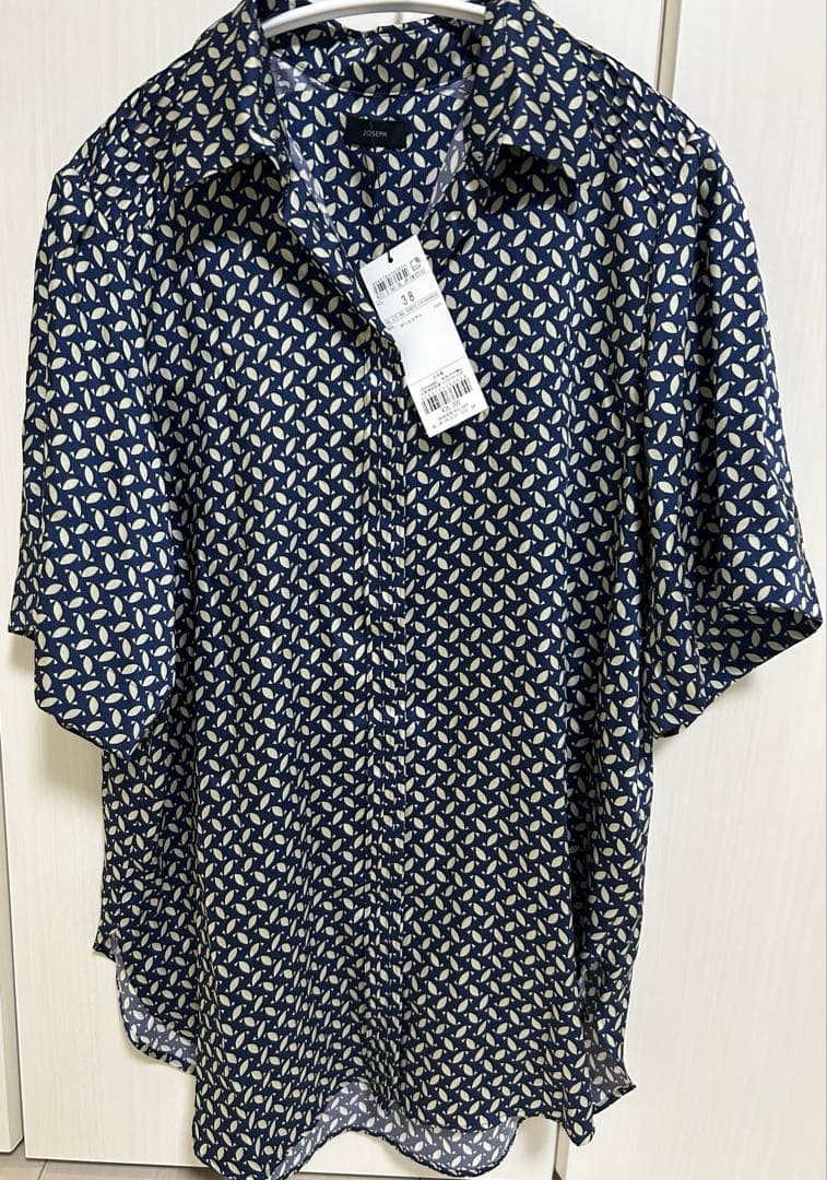 JOSEPH ジョゼフ　ベルベルプリントシャツ　柚香光着用