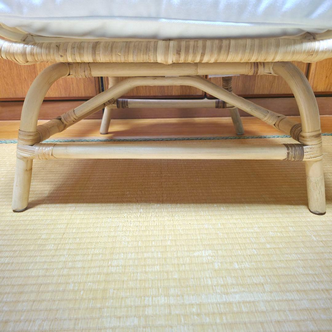 【244】イケア IKEA ラタンチェア　ブスクボー BUSKBO 【匿名配送】