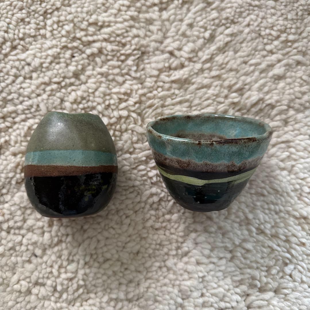 【花瓶】2点セット　タケダ シノ　SHINO TAKEDA　水さし　鉢　未使用