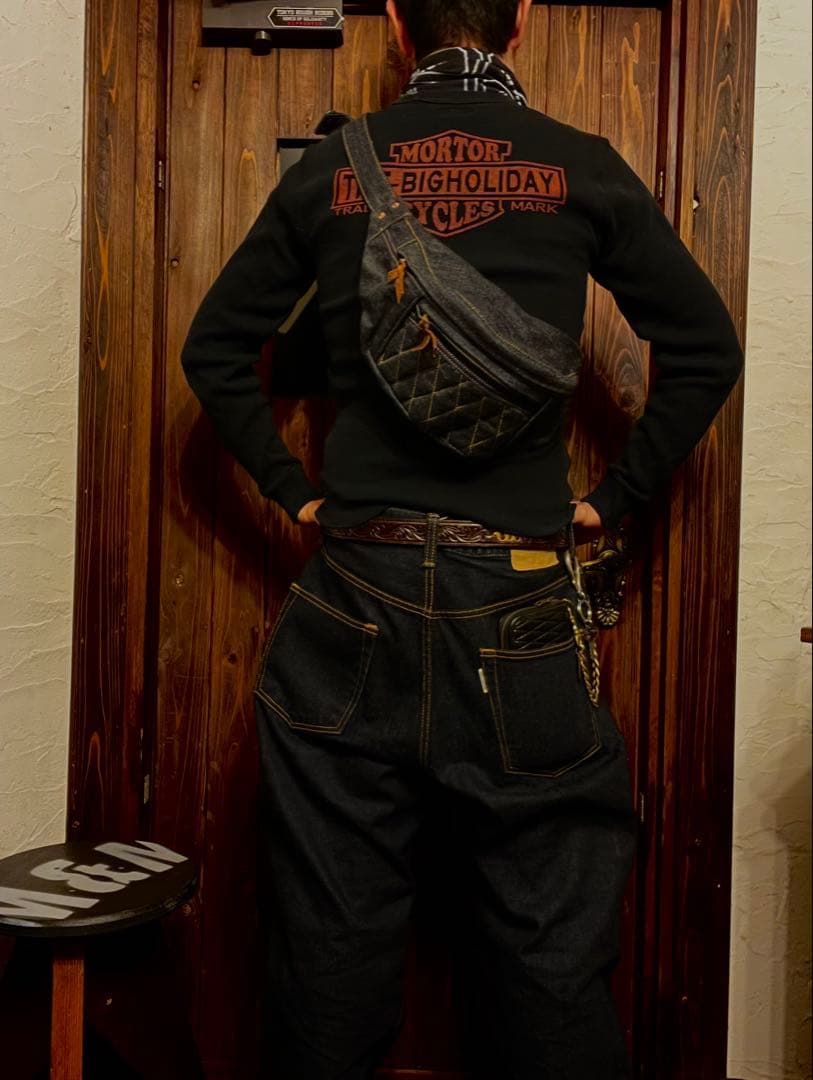 ONE-PIECE OF ROCK ショルダーバッグ WW2デニム完売品