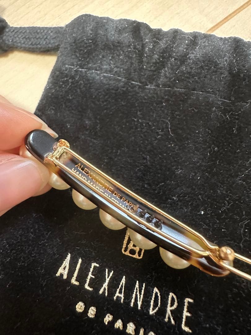 ヘアアクセサリー ALEXANDRE DE PARIS BALL PIN