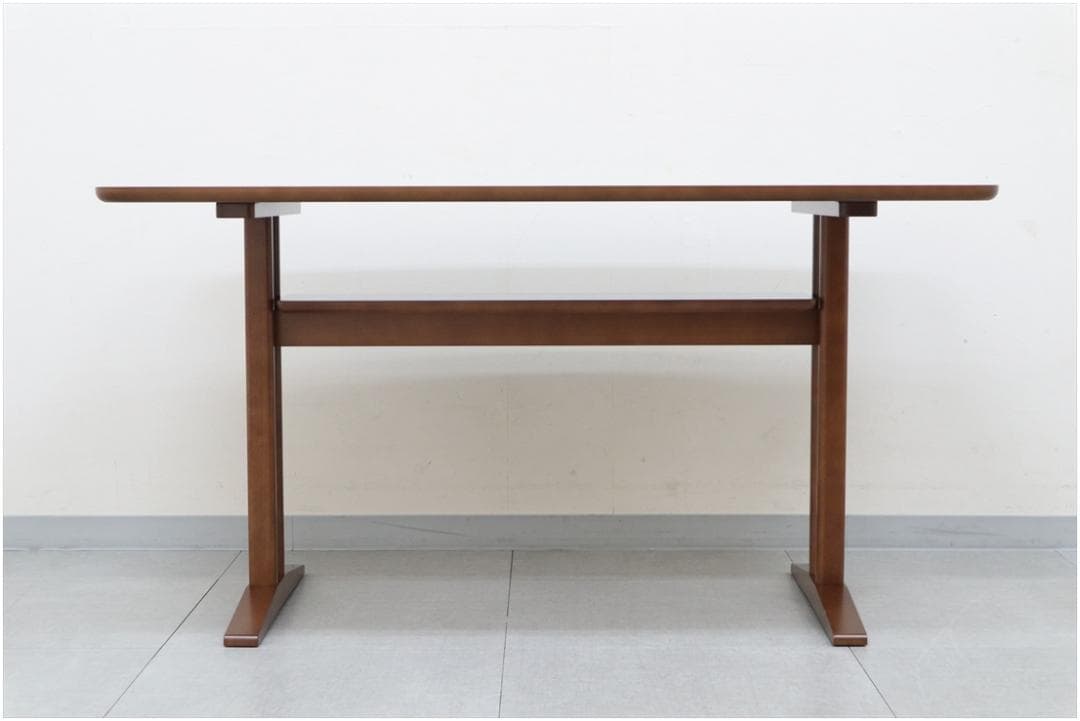 極美品 カリモク60 カフェテーブル1200 ウォールナット 机 テーブル