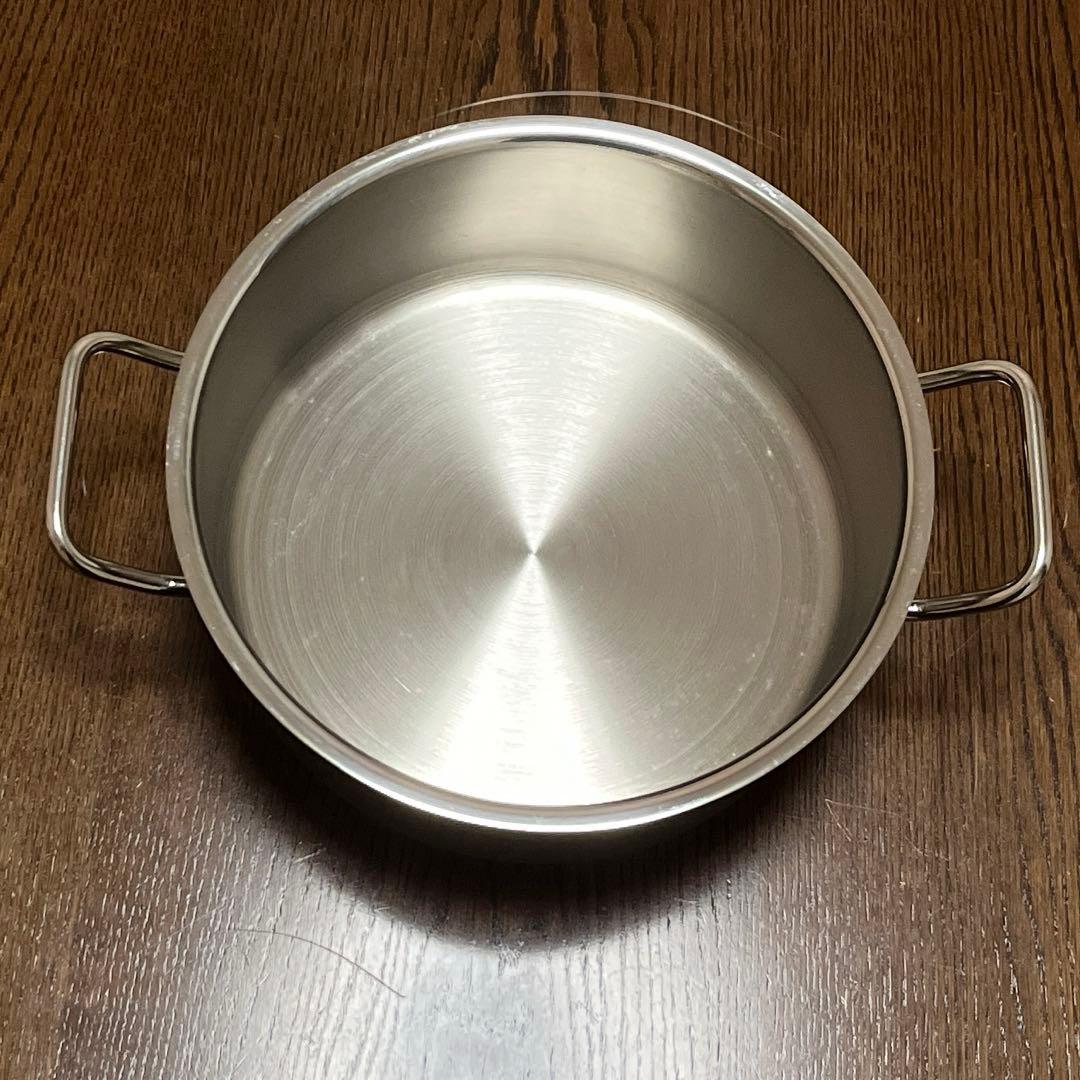 フィスラーW-GERMANY プロフィコレクション　24センチ両手鍋