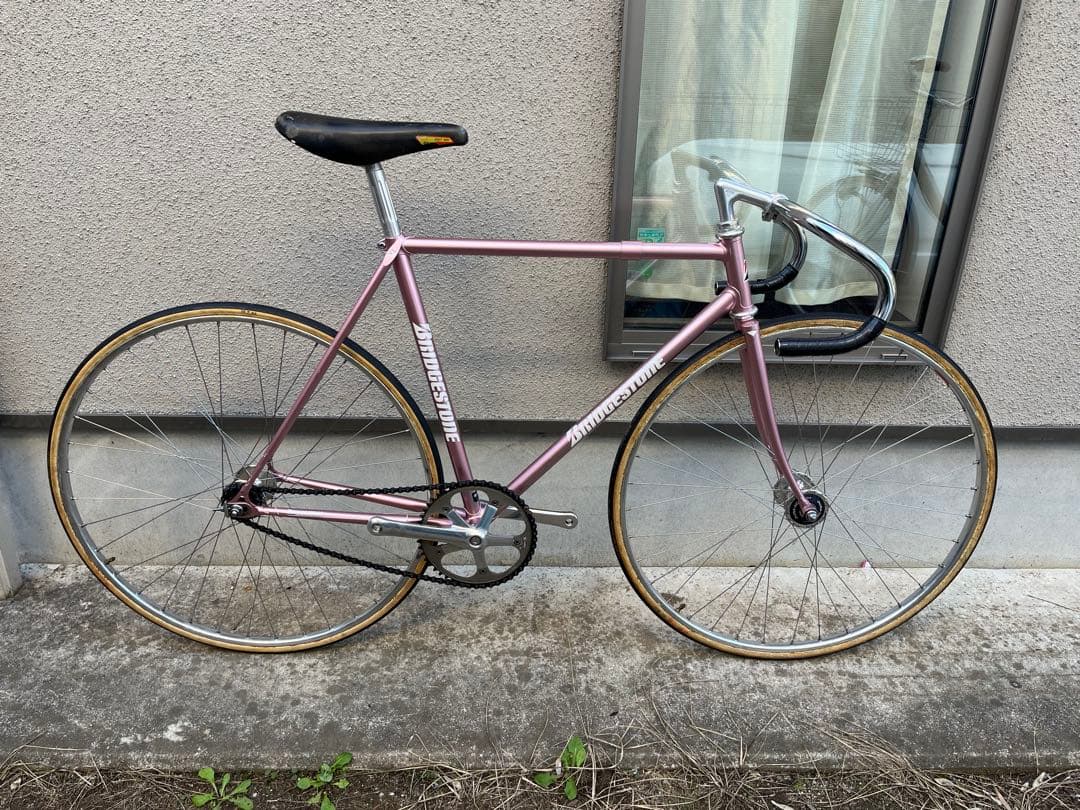 ブリジストンフレーム競輪NJS自転車中古　ピストトラック練習に