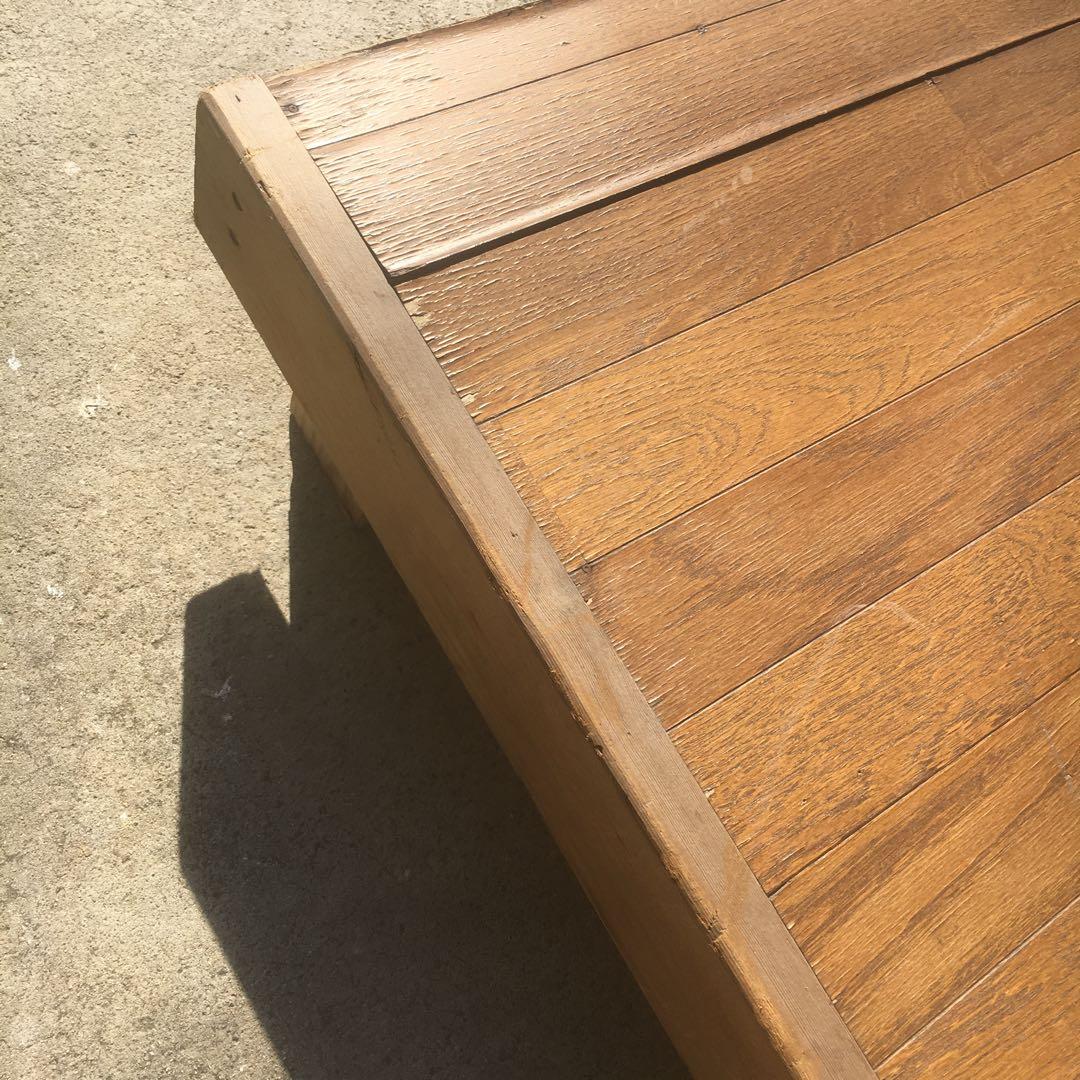 ローテーブル　センターテーブル　シャビー　縁台　飾り台　ステップ　縁側踏み台