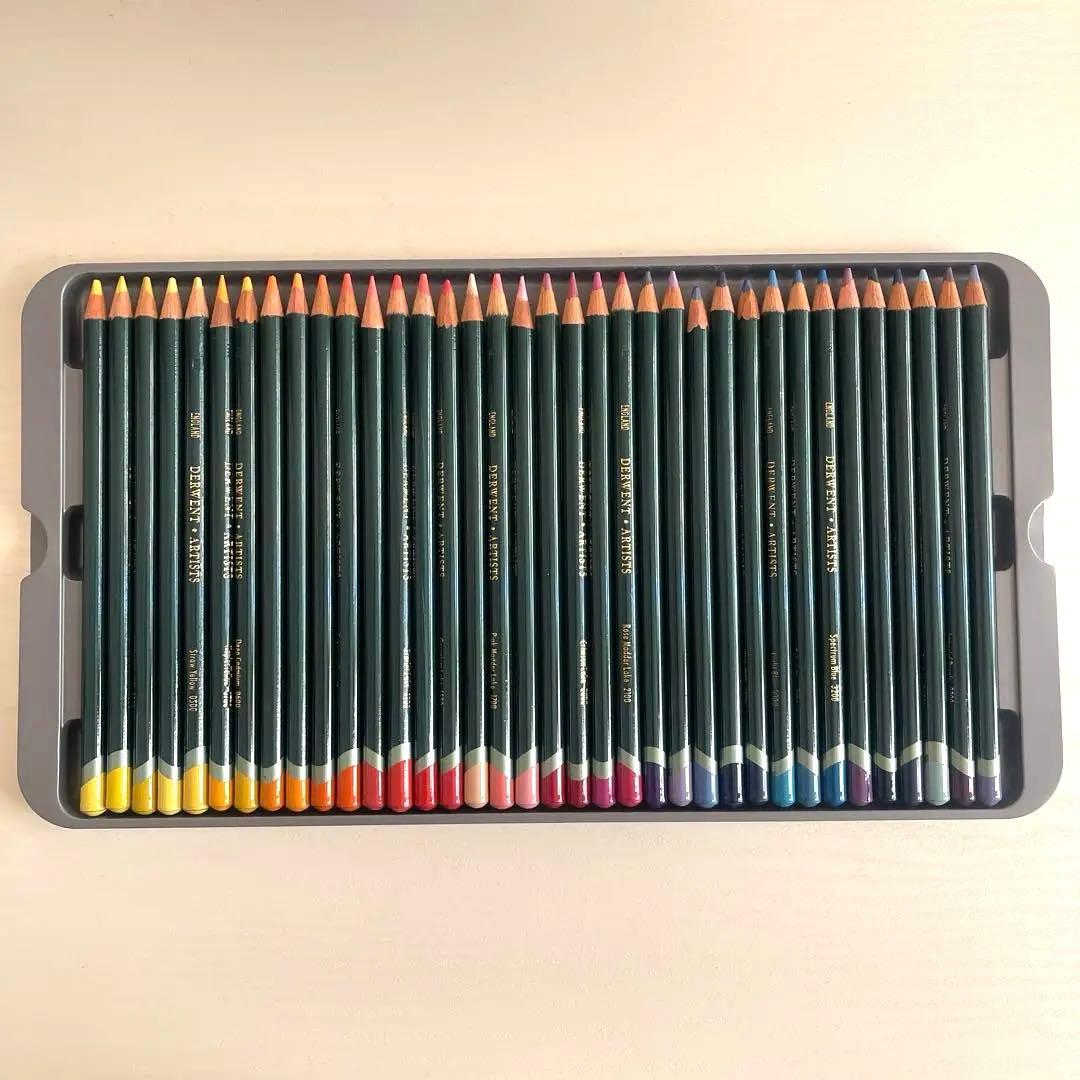 DERWENT Artists 72 油性色鉛筆セット
