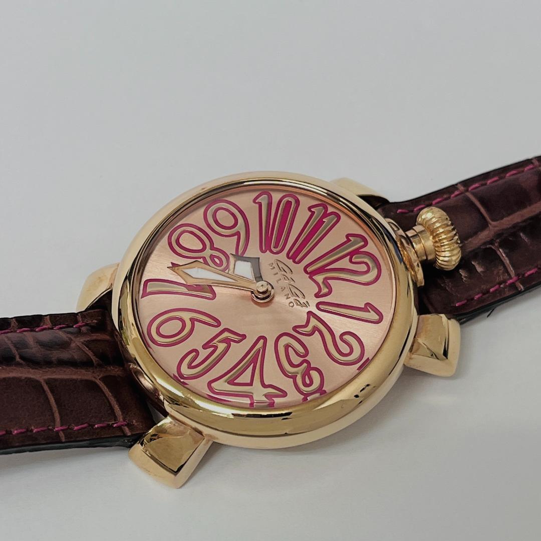 【稼働品】ガガミラノ マヌアーレ40 5021 クオーツ