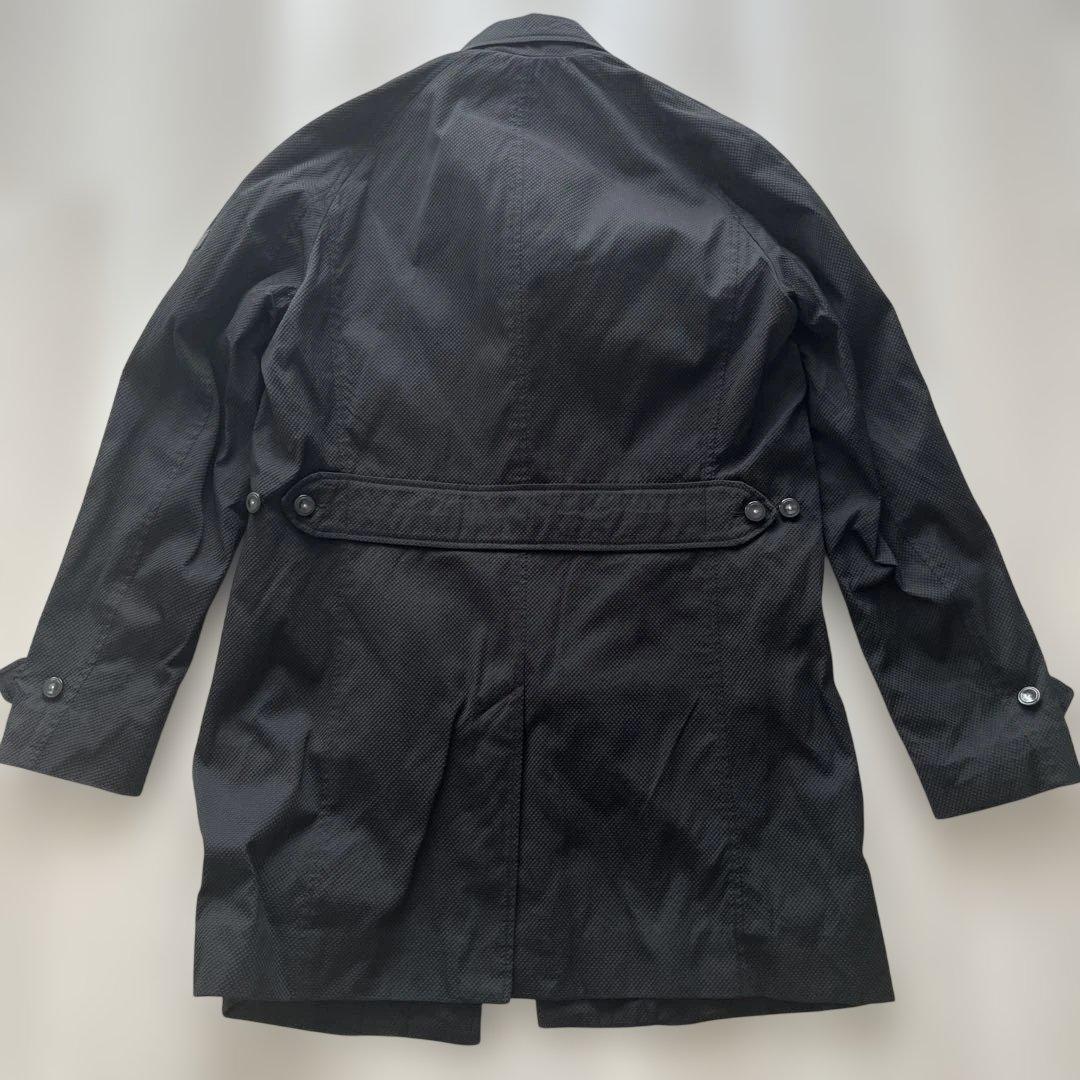 TATRAS ブラック ステンカラーコート 中古美品