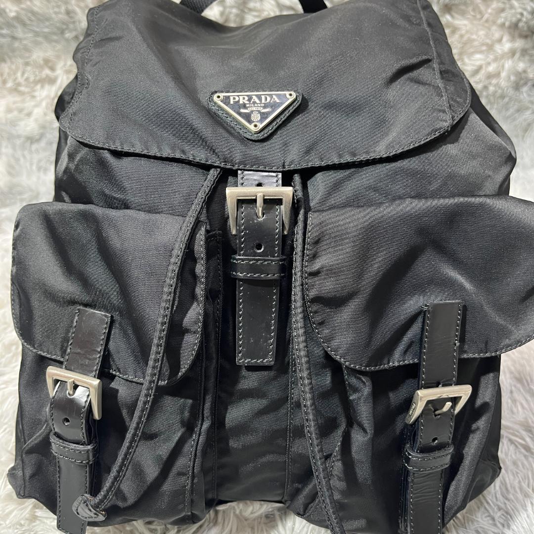 [大人気]　プラダ　ＰＲＡＤＡ　バックパック　リュック　三角ロゴ　ナイロン