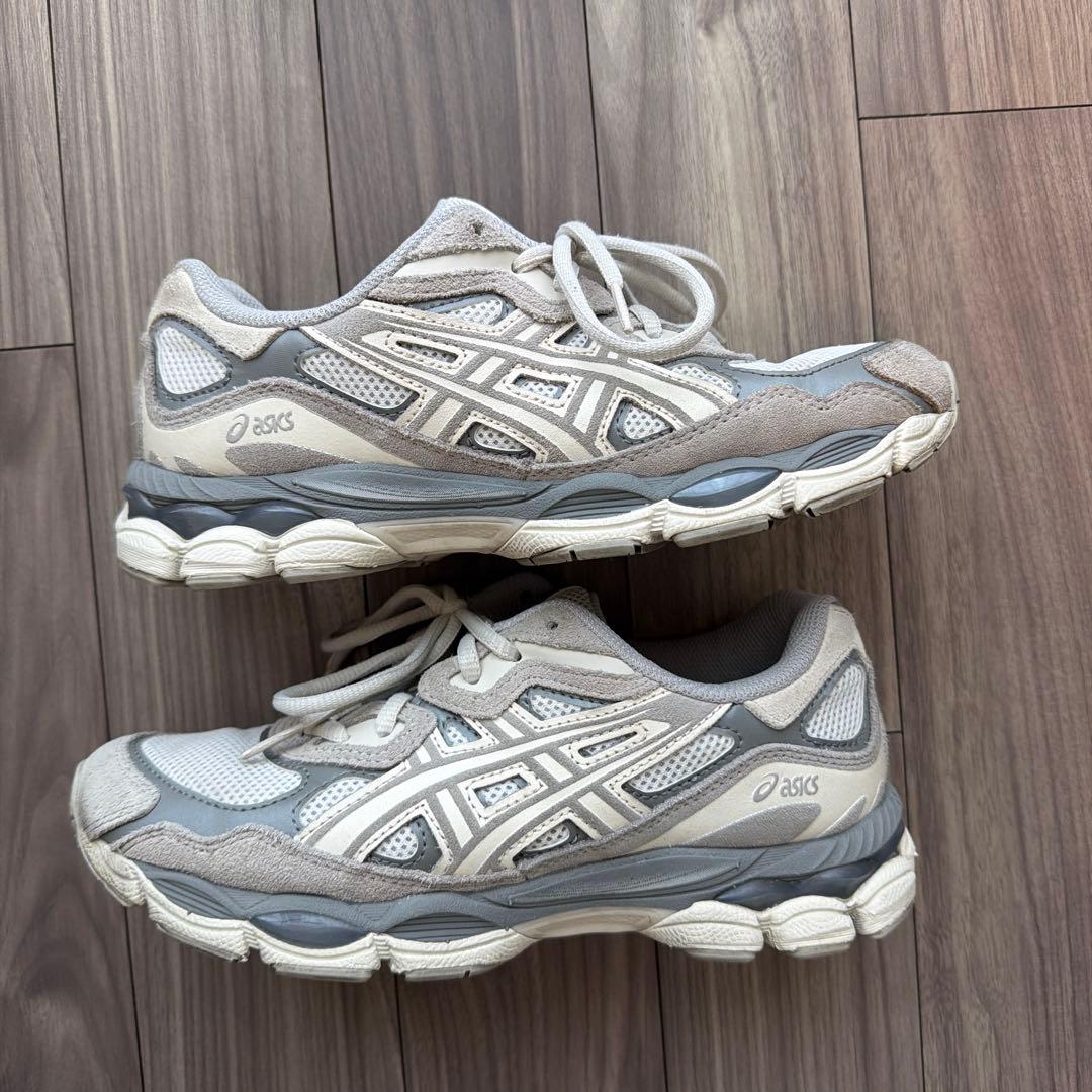 asics GEL-NYC CREAM/OYSTERGREY 24㎝