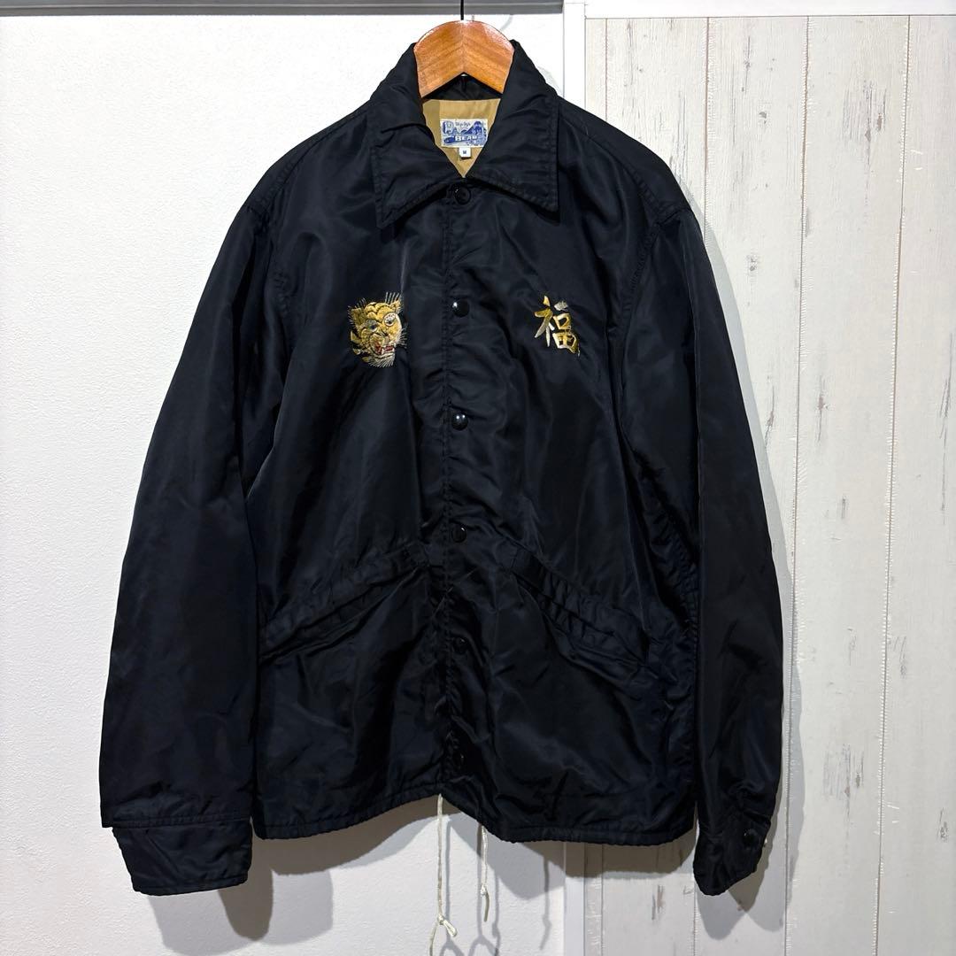 送料込み！BEAMS 東洋 ベトジャン コーチジャケット 刺繍 サイズM