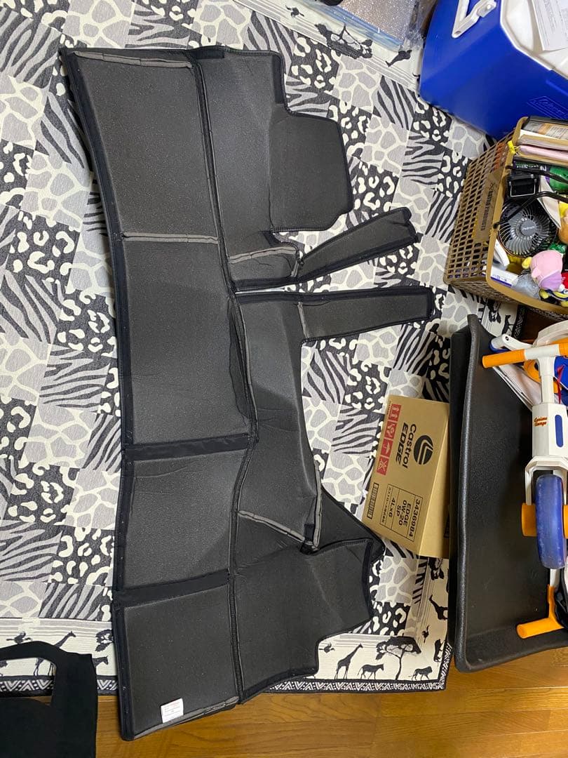 佐々木様エンジンカバー、ステップマットセット