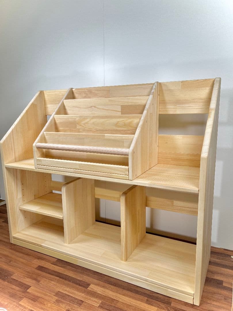 絵本棚　絵本棚部分取り外しタイプ　60日発送