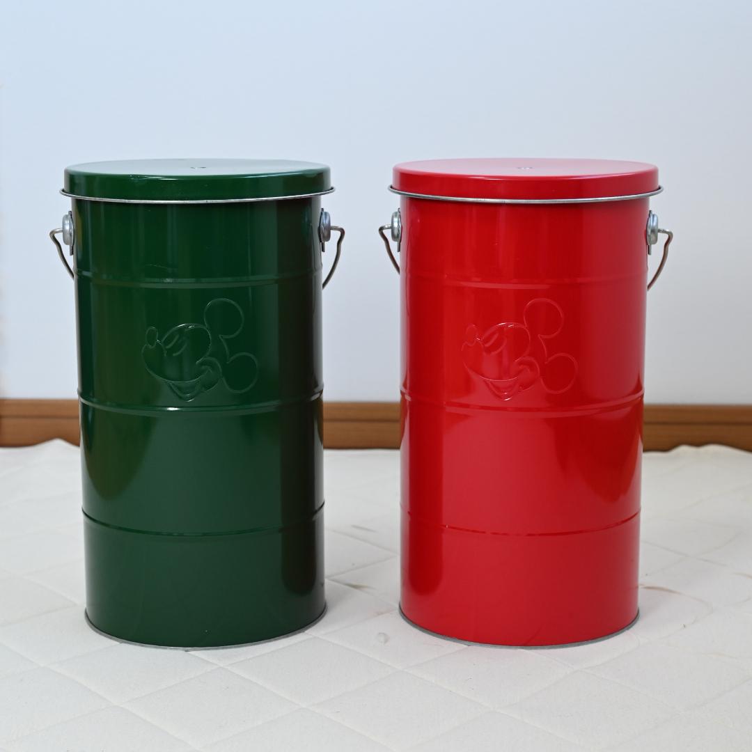 ミッキー OBAKETSU オバケツ 米びつ 10kg 柄 レア 中古