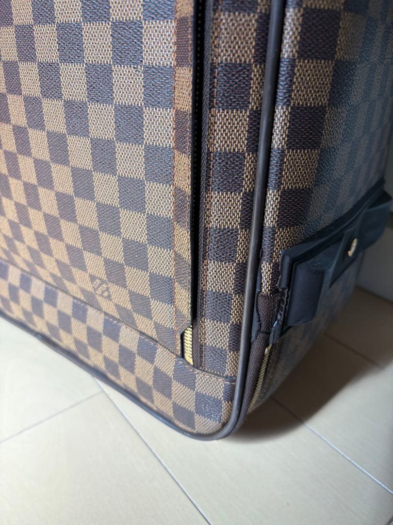 なみ 美品　ルイヴィトン　ダミエ　 ペガス55 キャリーバッグ