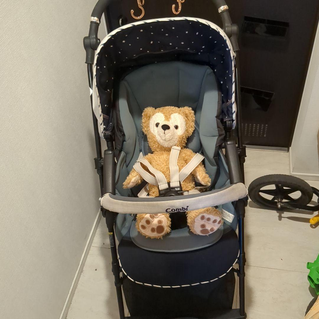 Combi ベビーカー スゴカルα　4キャス　エッグショック【レインカバー付属】