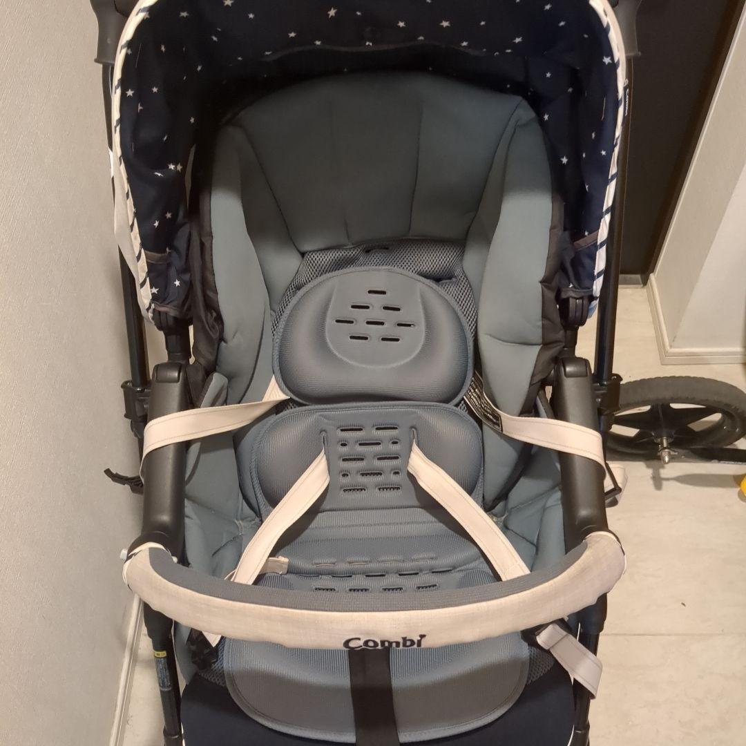 Combi ベビーカー スゴカルα　4キャス　エッグショック【レインカバー付属】