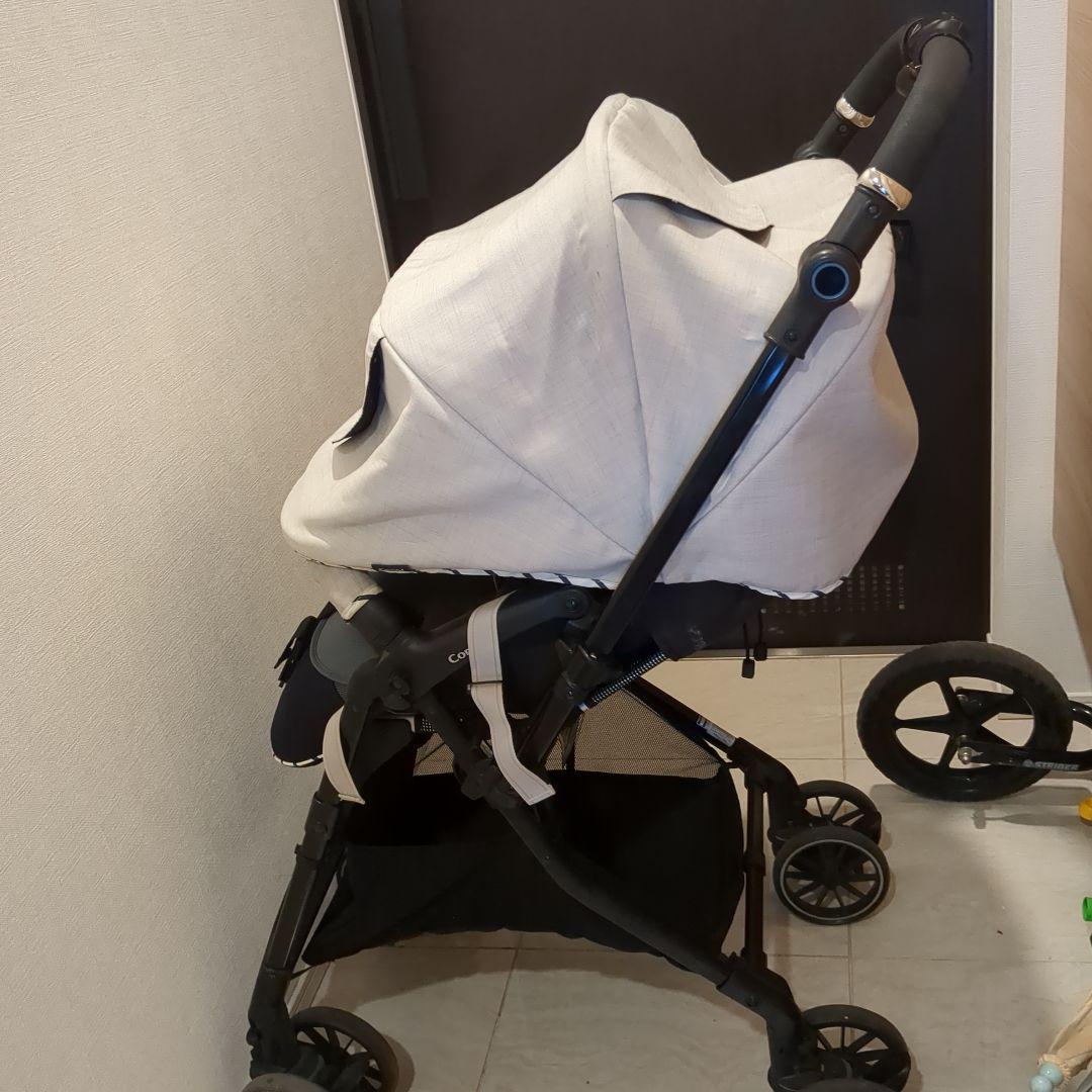 Combi ベビーカー スゴカルα　4キャス　エッグショック【レインカバー付属】
