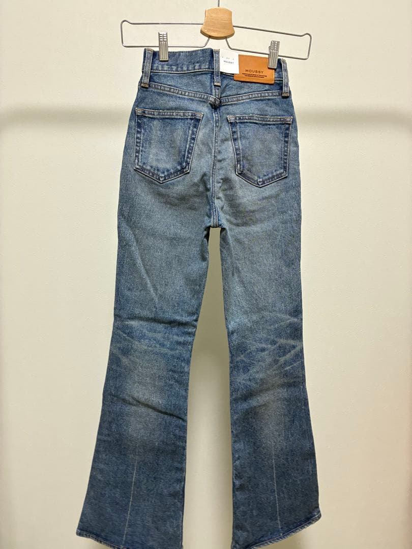【新品未使用】MOUSSY MVS FLARE デニム