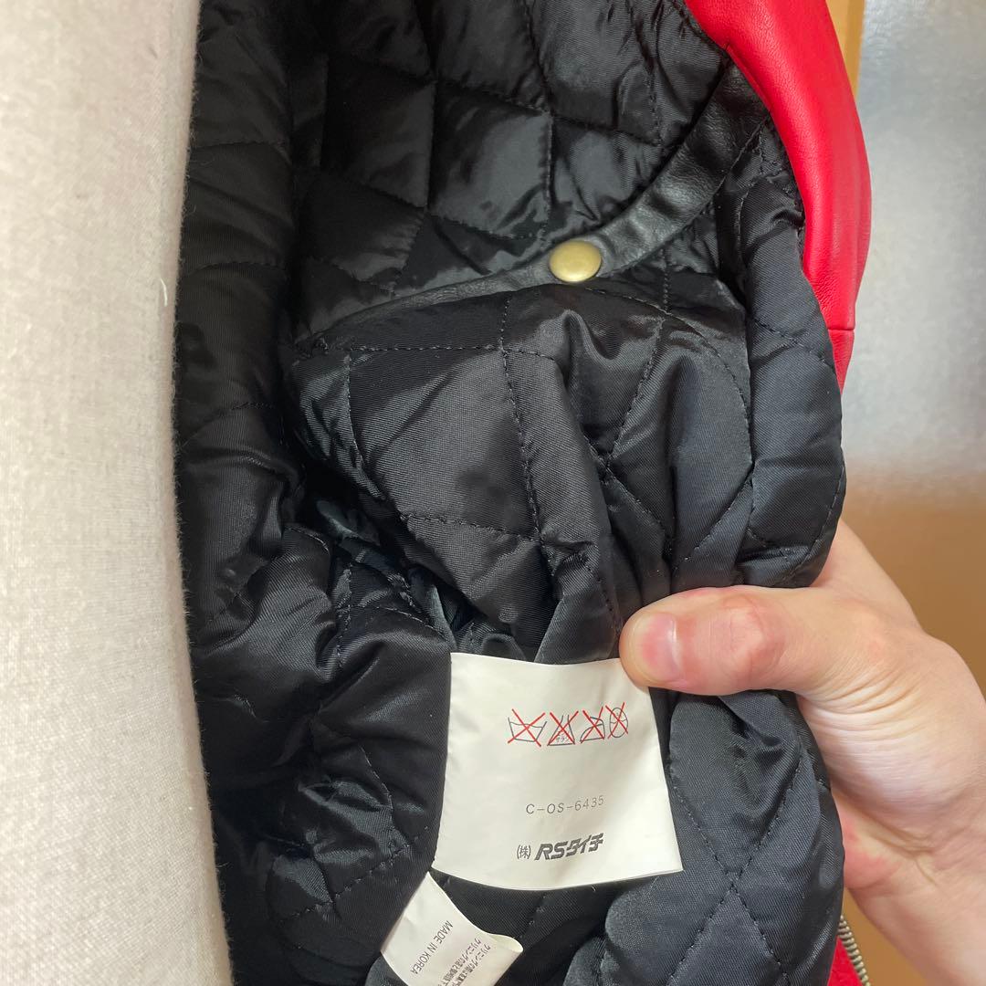 LUCKY STRIKE TEAM SUZUKI レザージャケット　ライダース