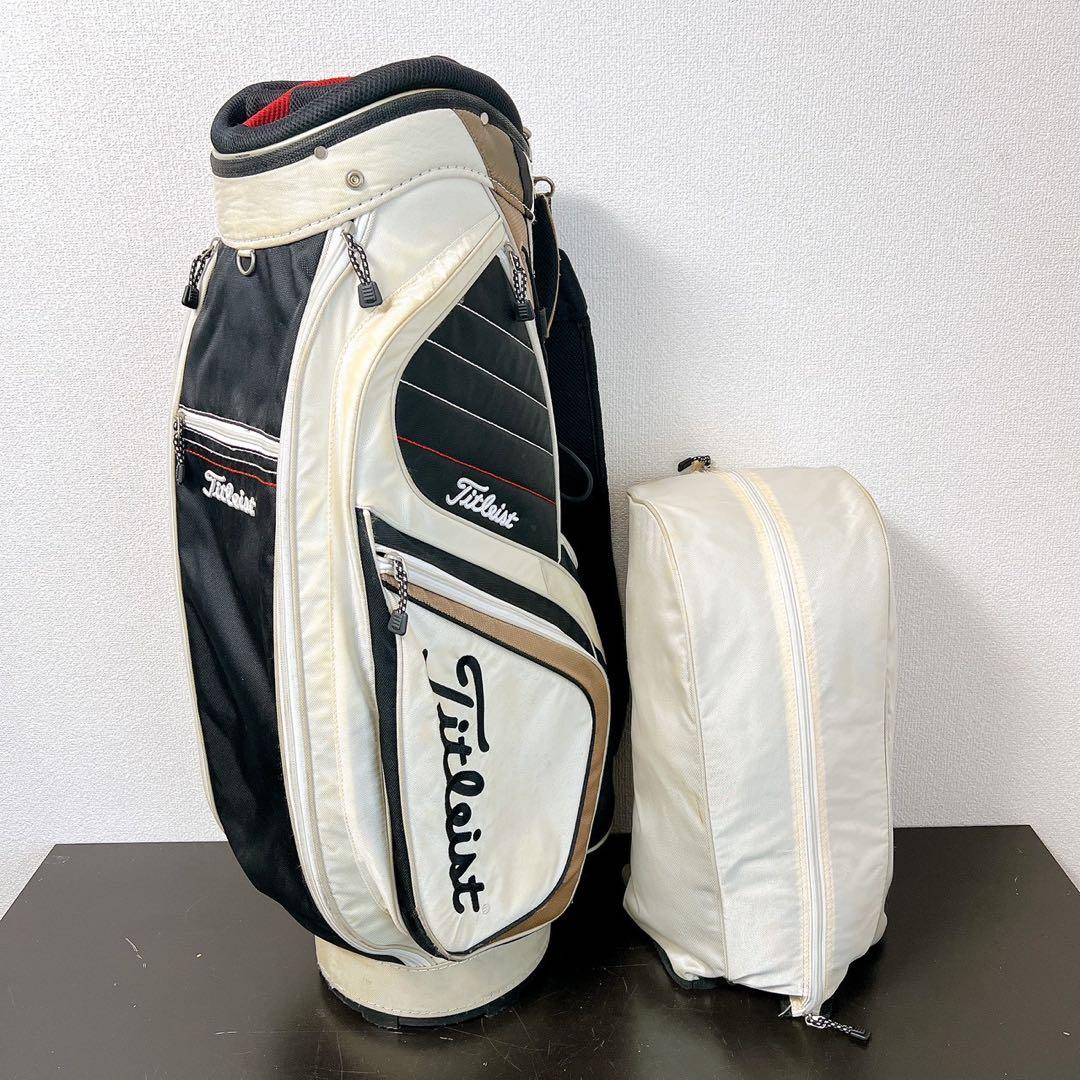 タイトリストキャディバッグ9.5型 8分割カート式ゴルフバッグ Titleist