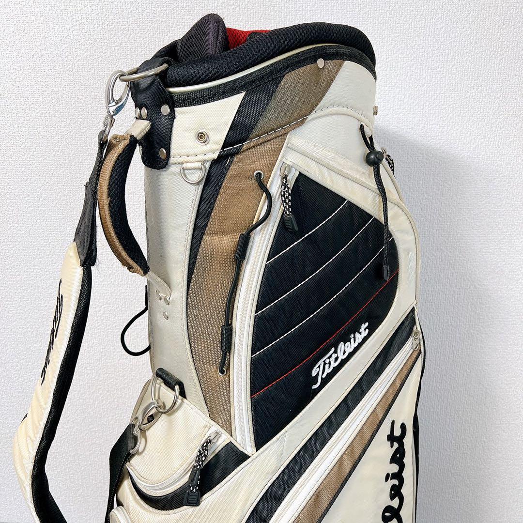 タイトリストキャディバッグ9.5型 8分割カート式ゴルフバッグ Titleist