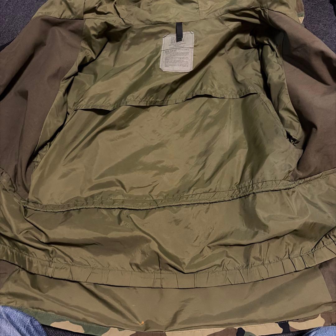 ECWCS ゴアテックス パーカー ウッドランドカモ MEDIUM