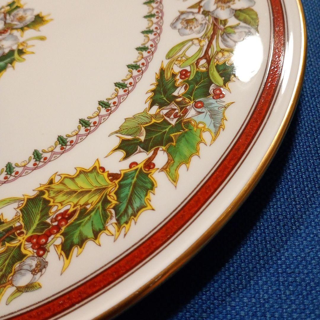 スポード　クリスマスローズ　ガトープレート　28cm　新品未使用