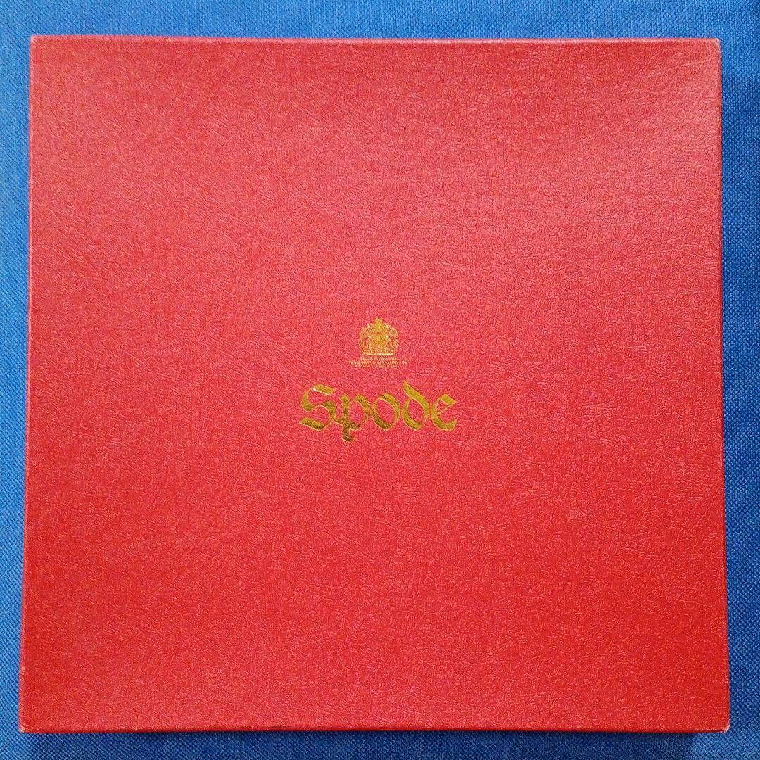 スポード　クリスマスローズ　ガトープレート　28cm　新品未使用