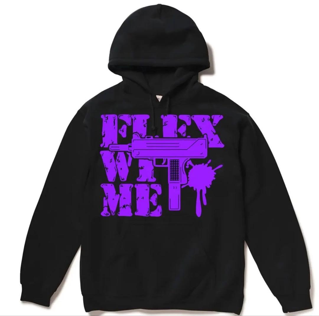 flexwitmeパーカー　紫　Sサイズ