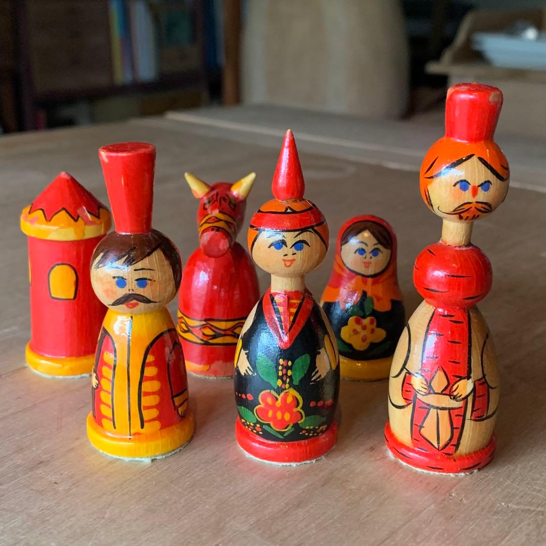 旧ソビエト製マトリョシカチェスセット