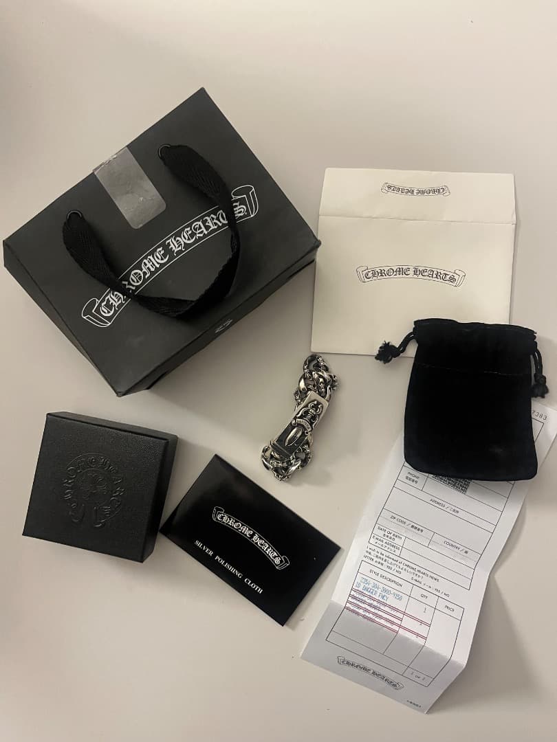 クロムハーツ ダガー ID ファンシー ブレスレット