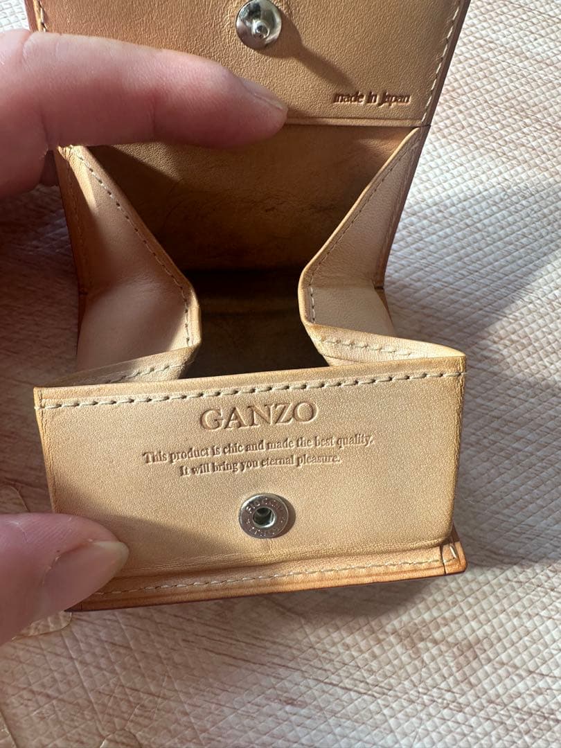 GANZO レザー コードバン　ケース
