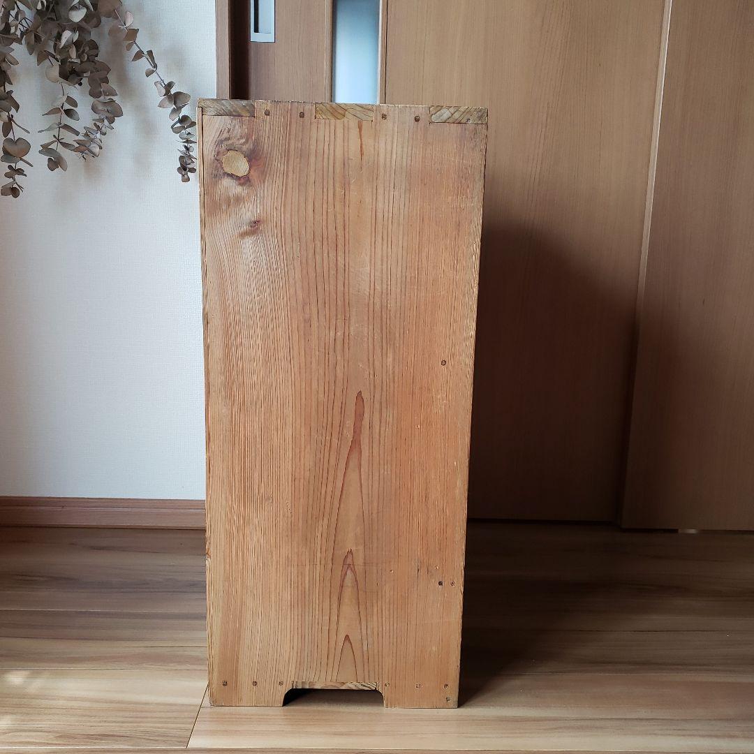 アンティーク 古い枡棚 古家具 引き出し 棚　収納棚 ディスプレイ