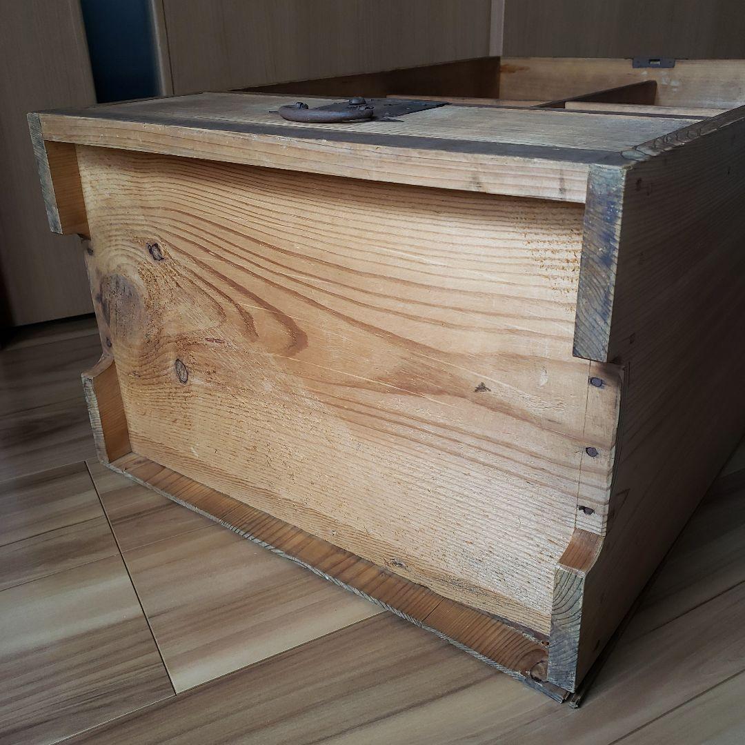 アンティーク 古い枡棚 古家具 引き出し 棚　収納棚 ディスプレイ