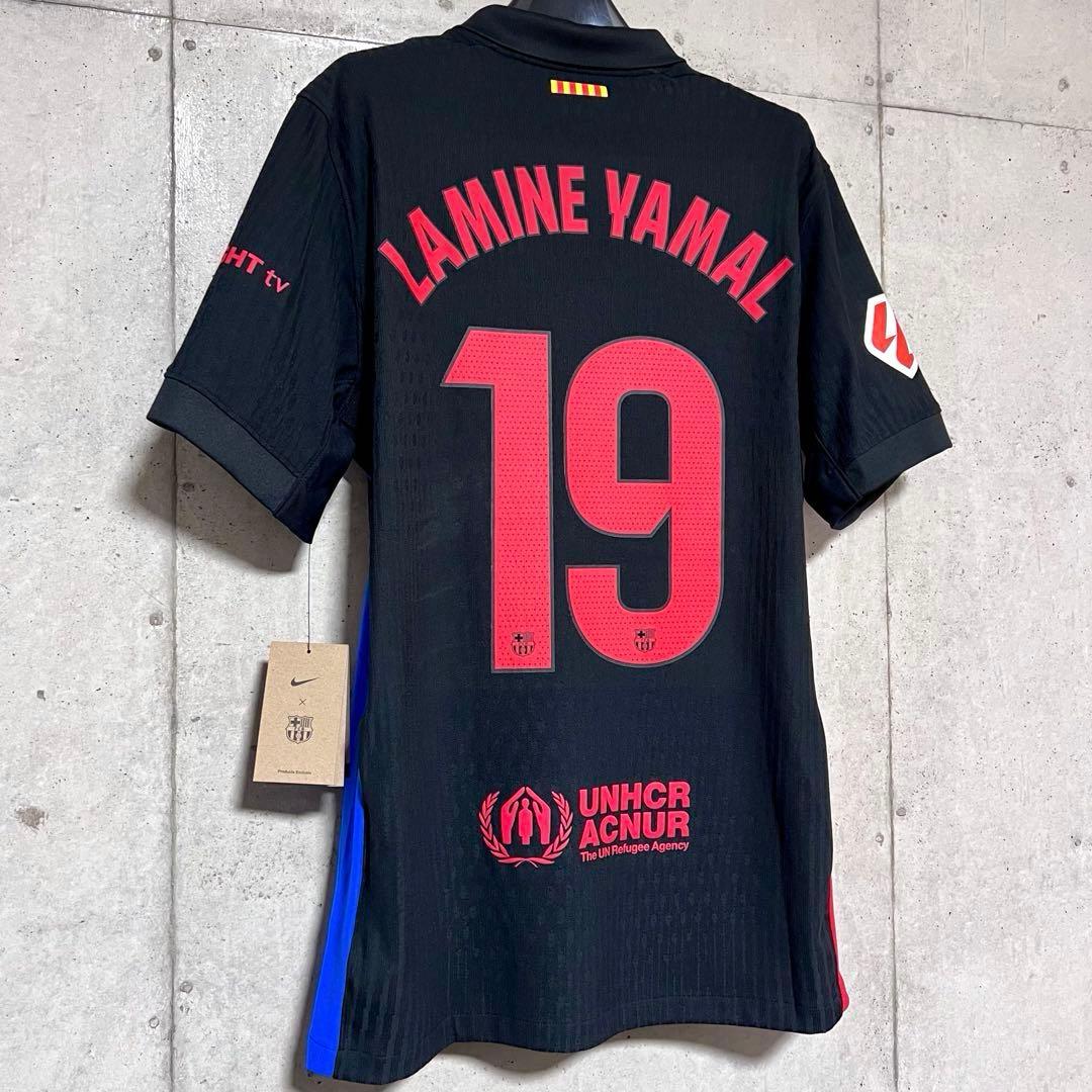 【新品/タグ付き】24/25 FCバルセロナ ♯19 ヤマル【Mサイズ】選手仕様