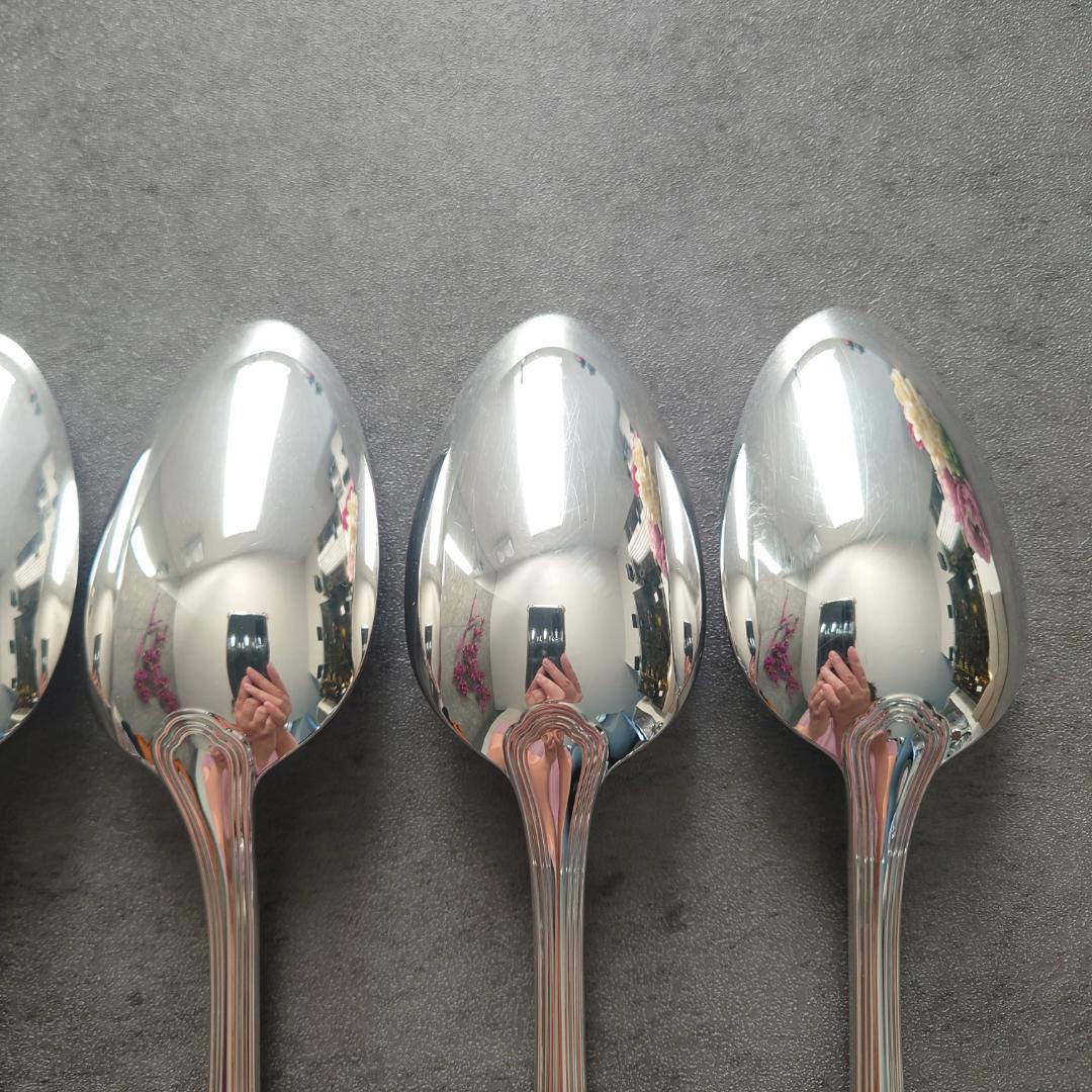 希少 美品 クリストフル スパトゥール テーブルスプーン 6点