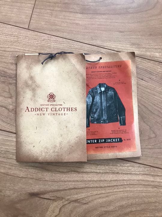 アディクトクローズ　センタージップジャケット　AD-01