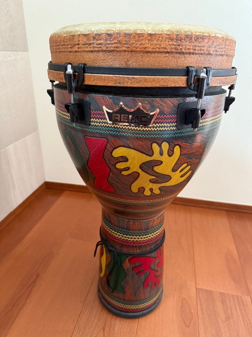 REMO ジャンベ 12インチ　ケース　スライダー付き