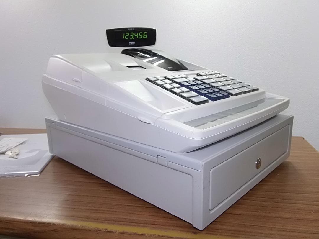 1/8設定無料東芝テック10部門軽減税率対応インボイスレジスターMA-550