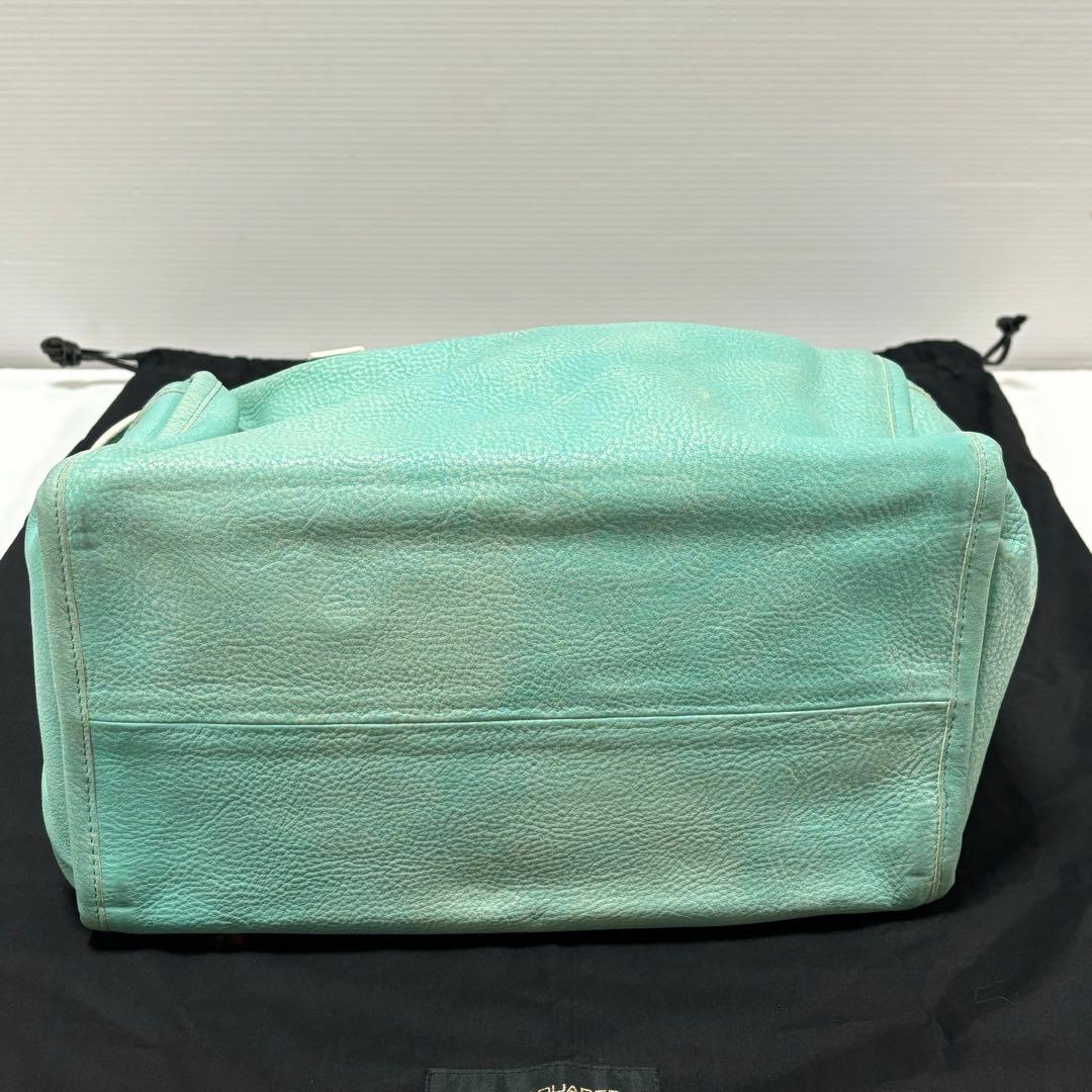 希少　DSQUARED2 ディースクエアード　レザーボストンバッグ　ダメージ加工